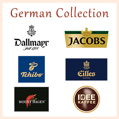 German Collection Dallmayr Jacobs Tchibo Eilles Mt. Hagen Idee Kaffee